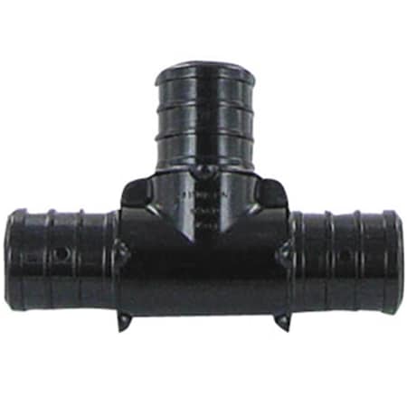 Elkhart 0.5 in. Black Plastic Fresh Water Tee E6G-29820